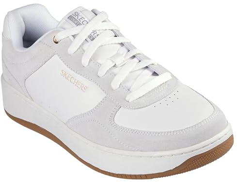 Skechers Men's Sport Court 2.0 Sneaker, Bianco, 46 EU