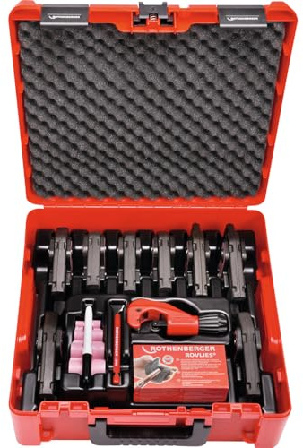 Rothenberger PB Standard SET >B< MaxiPro 1/4-1.1/8 | 1000002207 | Pressbacke, Presszange zum Pressen