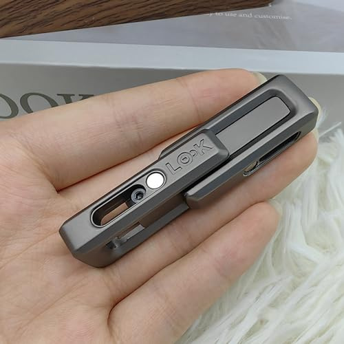 T-Conceal Fidget Slider EDC Push Haptic Slider Dubbelsidig Xlock Leksaker För Vuxna Stress Relief Presenter