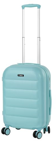 Maleta de Viaje Cabina Trolley 20” (40L). Equipaje de Mano. 4 Ruedas Dobles. 57x37x23cm. Material ABS Semirigida. Cerradura o Candado TSA con combinación numérica. Asa telescópica. Verde.