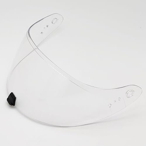 UYTKTN Moto Visière de Casque pour Scorpion EXO-R420, Verres de Casque de Moto Visière Teintée pour Casque de Moto Accessoires de Remplacement Pare-Brise,E Transparent