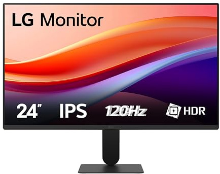LG Ultrafine™ 24U411A-B Écran PC 24 - Dalle IPS résolution FHD (1920 x 1080), 5ms 120Hz, HDR 10, DCI-P3 99% (CIE1931), Mode Lecture, inclinable