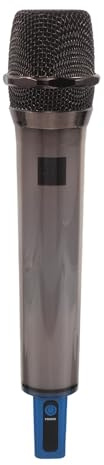 VILLCASE Microfono Simulato per Ragazza Accessorio per Giochi di Ruolo senza Suono Materiale Robusto per Feste di Compleanno e Spettacoli Teatrali
