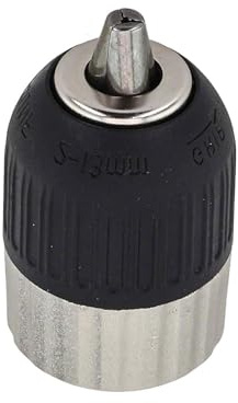 Adaptateur de mandrin de perceuse sans clé de 2 à 13 mm, mandrin en métal autobloquant 3/8-24UNF pour perceuses sans fil et visseuses à percussion