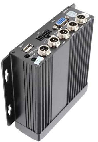 ANGGREK Mini Realtime Car Mobile DVR with H.264 Compression, 4CH Video Recorder, 1080P for Most Vehicles