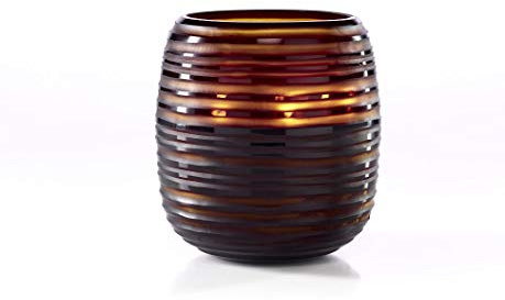 Onno Sphere Bougie parfumée en Verre Marron Taille XL