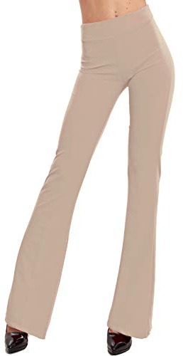 Toocool Pantalones de Campana para Mujer, Leggings Ajustados para Mujer, Elastic Pants, Pantalones Elásticos para Mujer JL-2148