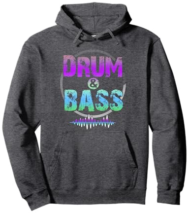 Drum and bass Pullover Hoodie