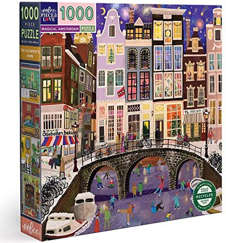 eeBoo - Pussel 1 000 st - Magical Amsterdam - (EPZTAMD