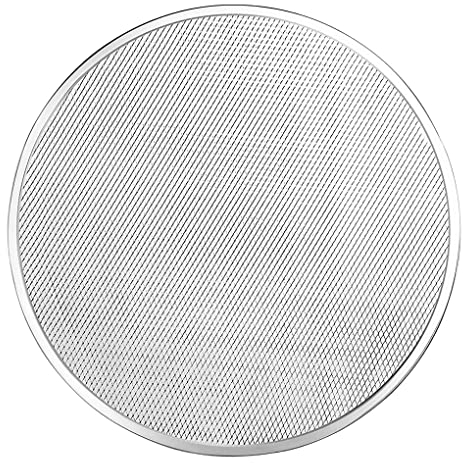 Piatti Pizza Schermo da forno for pizza Teglia da forno a forma rotonda in alluminio Teglia da forno resistente al calore senza cuciture Strumenti for panetteria 9 pollici Piatti Per Pizza ( Color : 1