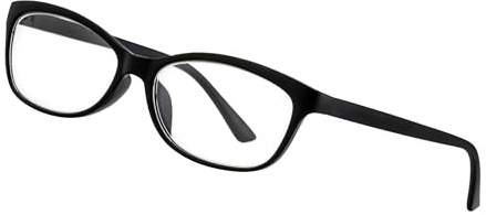 LEXXOO - Stylische Lesebrille mit Federscharnier in +1,5 Dioptrien in Schwarz - Klare Sicht dank hochwertiger Gläser – Leichtes und modernes Design - Fertiglesebrille für angenehmes Lesen und Arbeiten