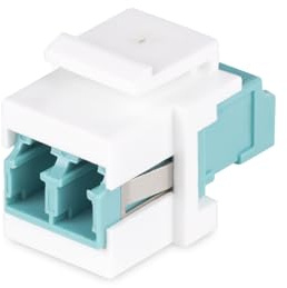 StarTech. Coupleur de fibre LC avec prise Keystone duplex LC/UPC, coupleur Keystone fibre optique pour panneau de brassage