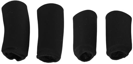 ZJchao 4 Stück Finger Eis Ärmel, Finger Eisbeutel Ärmel, Finger Kälte Gel Eisbeutel, Heiße Kalte Finger Kompressions Ärmel