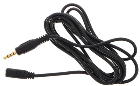 VICASKY 2m Audio-verlängerungskabel Trrs-stecker Buchse Mikrofonkabel Für Smartphones Aux-kabelverlängerung Extender Für Lautsprecher Kopfhörerbuchsenverlängerung Robustes Design