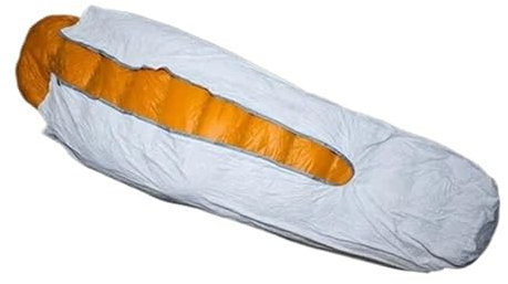 ZIHDKE Schlafsack Camping-Schlafsack, Schlafsack-Abdeckung, wasserdichter Biwaksack, 180 x 80 cm für Drinnen Und Draußen Camping(Yellow)