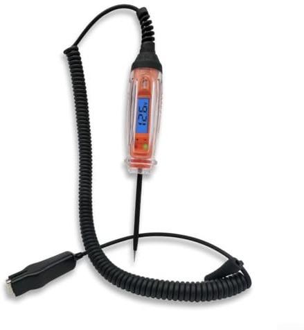 Tester automobilistico del circuito con chiara lettura digitale e illuminazione integrata per soluzioni efficaci di prova