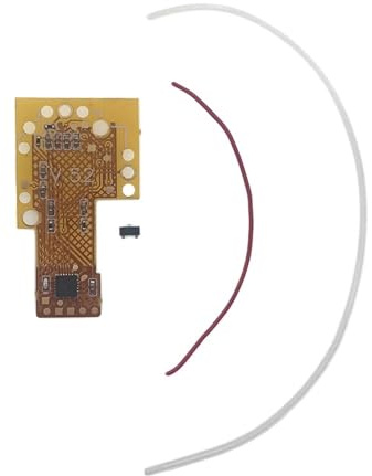 1 jeu d'étalonnage de pilote for PCB for PS5 for Elite for manette de jeu DualSense Edge for réparation et remplacement de joystick analogique à effet Hall Commission de bricolage