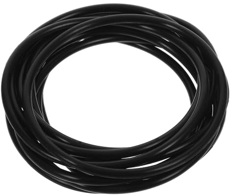 Uonlytech 10 Stück Teiliges Elastische Silikonarmbänder Wiederverwendbare Schwarze Unisex armbänder für Party Sport Musikfestival und Alltag Vielseitig als Haargummi oder Handring Geeignet