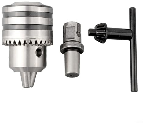 Varilla de vástago de ángulo recto de 19 mm con adaptador de rosca cónica B16, conexión de soldadura a portabrocas de 19 mm para portabrocas de 1,5-13 mm y 3-16 mm, accesorio de herramienta de metal