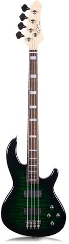 Professionelle 4-saitige E-Bassgitarre für Anfänger E-Gitarre set