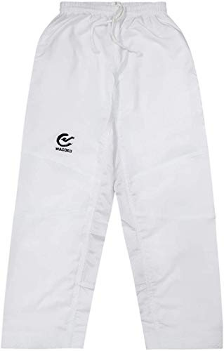 Playwell Elite Ultra Light White Martial Arts Taekwondo Training Pants (MESH PANELS) - NEW