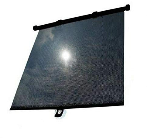 RILOER Auto Heckfenster Sonnenschatten mit Saugnapf Einfache Installation Sonnencreme-Sun Rollos