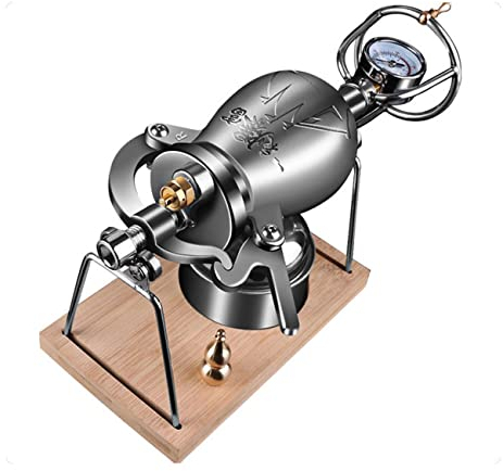 PROPFE 268ml 280ml Popcorntopf aus Edelstahl 304, kleine Retro-Popcornmaschine für den Heimgebrauch, Überdruckventil aus reinem Kupfer