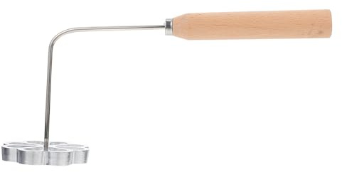 Lurrose Bunuelos-Form Mit Griff Rosette Timbale-Eisen-Set Waffelformen Zum Kochen Von Frittierten Haushaltswaren Zum Backen In Der Küche Blumenform