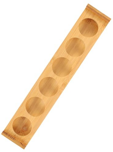 IMIKEYA Wine Cup Holder Stand Set 6 Holes Rack for Red Wine Rack Cocktail Cup Storage
