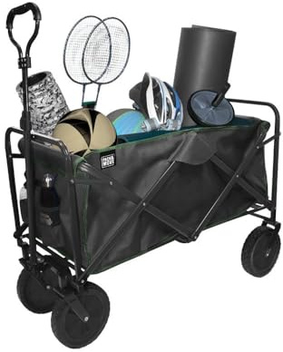 Pack and Move - Chariot de Transport à Roulette Pliable - 83 x 44 x 37 cm - Déménagement, pêche, Sport, Transport - 100 KG Max
