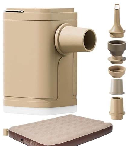Pompa ad aria elettrica per gonfiabile, pompa gonfiabile da campeggio - Galleggianti da piscina con pompa ad aria elettrica - Pompa a galleggiante per piscina, gonfiabili con pompa elettrica con