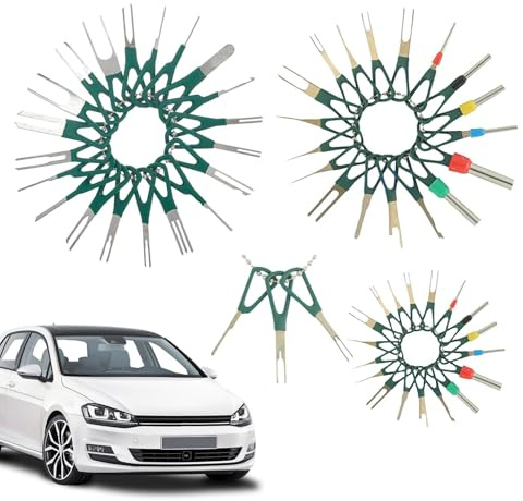 Verbindungsstift-Entfernungswerkzeug, Edelstahl, tragbarer elektrischer Stiftentferner, tragbarer multifunktionaler Verdrahtungsstecker-Entriegelungsausdreher für Autoreparatur