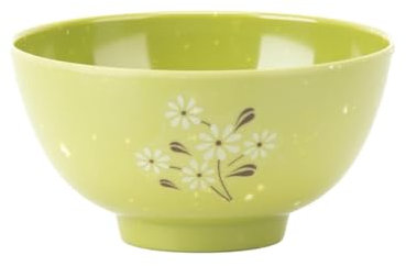 Cuenco de arroz con crisantemo blanco pequeño, color verde, desayuno, azúcar, agua, vajilla de porcelana, 705, crisantemo blanco pequeño, 440 ml