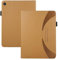 Tablet-Hülle Flip-Book-Cover kompatibel mit Nokia T10 Hülle 8,0 Zoll Tablet-Hülle, ultradünne, leichte PU-Leder-Schutzhülle, kratzfest, vollständige Abdeckung, magnetische Stoßstange, Flip-Cover mit k