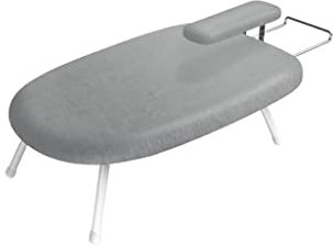 ZJPOJPH Planche à Repasser Pliante, Portable, de Table, avec Housse Amovible, compacte et Peu encombrante, idéale pour la Maison, la buanderie, Le dortoir