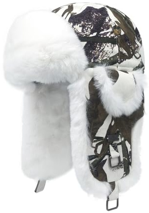 Alkaidstar Unisex Fliegermütze Rib Wolle Bomber Aviator Pilot Hat Faux Fellmütze Winter Russische Mütze Herren Bomber Hut