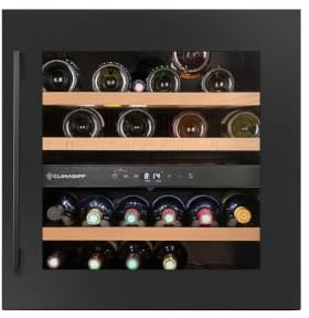 Cave de service intégrable CBI36DBM avec porte effet mat noir 36 bouteilles