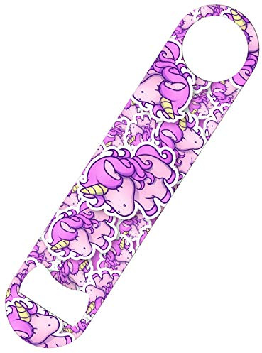Unicorn Frenzy Bar Blade Bottle Opener White, Speed Opener, 18 x 4cm