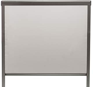 Dachfensterrollo für Velux Dachfenster Verdunkelung mit Seitenschienen MK08 weiß