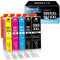 KERFOINK PGI-580 CLI-581 XXL Patronen für Canon 580 581 Multipack für Canon TR8550 Druckerpatronen für Canon Pixma TR8550 TS705 TS6350 TS8350 TS8250 TS6150 TS9550 TS6151 TR8500 (5er-Pack)