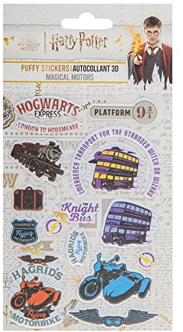 HARRY POTTER Foam STIKERS Hogwarts EXPRESS-4895205608986 Stickers, Multicoloured (26247)