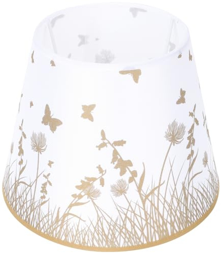 BESPORTBLE Tischlampe Lampenschirm Ersatzschirm Trommel Lampenschirm E27 Stehlampe Kronleuchter Nachtlicht Lampe Schatten Lampe Abdeckung für Tischleuchte Wandleuchten Zubehör