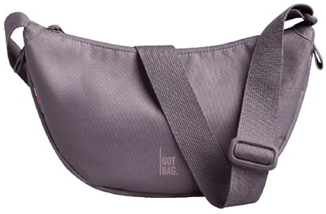 GOT BAG Crossbody Moon Bag | Halbmond Handtasche Wasserabweisend | Stylische Umhängetasche mit verstellbarem Gurt (sea urchin, small)