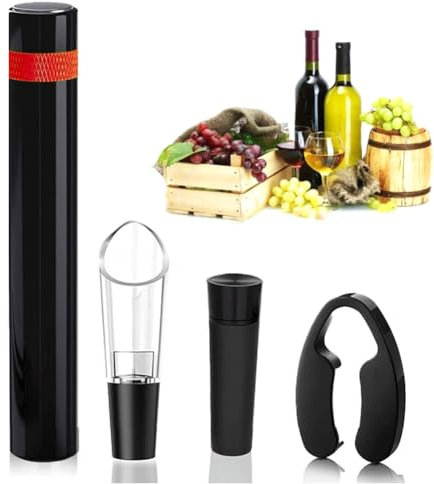 Komdndht Mini Wine Opener Set Travel Portable Pocket Air Pressure Pump Wine Bottle Opener for Home,Restaurant,Wine Lovers