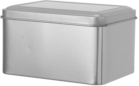 SHERCHPRY Scatola Da 4 Pezzi Scatola Di Biscotti Barattoli Vuoti Scatole Di Immagazzinaggio Decorative Barattolo Di Caramelle Alla Zucca Lattina Lattine Silver