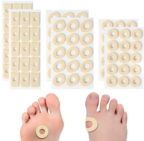 90 Pezzi Rimuovi Calli Piedi, Cuscinetti per Calli Autoadesivi Cuscinetti per Mais Protezioni per Dita E Piedi Impermeabili cerotti calli piedi calli cerotti per calli dei piedi occhio di pernice