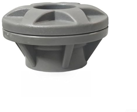Honseadek Válvula de aire de repuesto para barcos inflables y tablas de surf, boquilla de aire de goma gris, 5,9 x 3,6 cm, compatible con colchón inflable de tienda de campaña de paddleboard