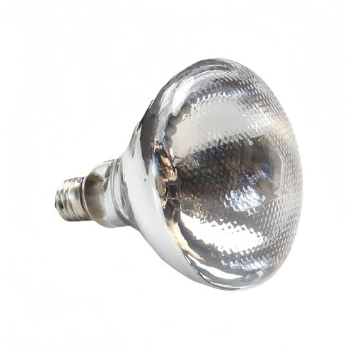 LISOCLU Reptile Chauffage Lampe Brooder E27 220v 100w 150w 200w 250w 275w, couleur Température 2428k Longueur D'onde 600-1400nm Chauffage Ampoules!(100w/B)