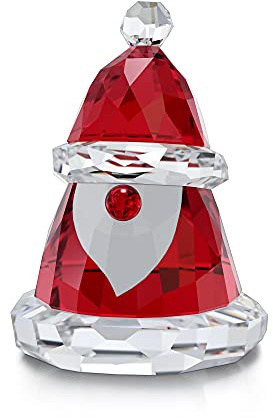 Swarovski Holiday Cheers Weihnachtsmann, kleine, rote und klare Kristalle, Teil Holiday Cheers Kollektion