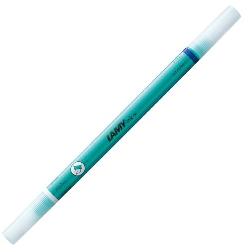 LAMY Ink-x Plastic Ink Eraser with Eraser Tip and Correction Tip - Only for Erasing Royal Blue Ink 1 Piece (Pack of 1)